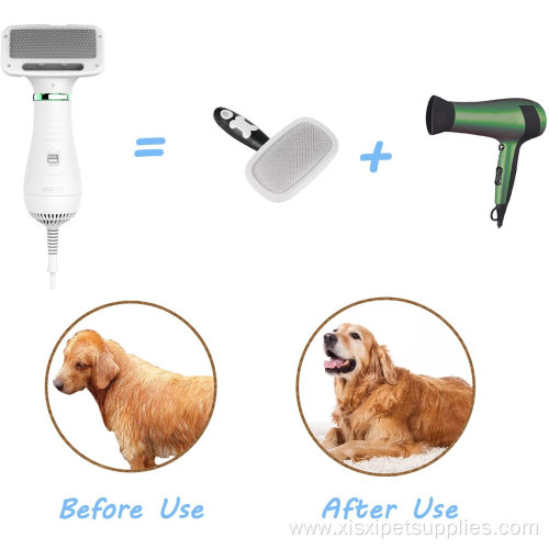 multi-functional 2-in-1 pet grooming dryer